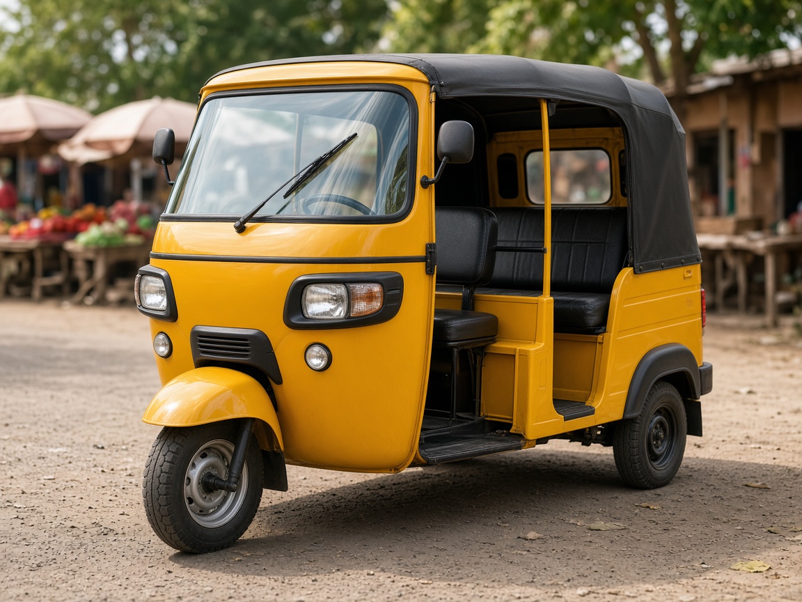 Keke napep tricycle available through asset finance